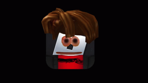 Flaming Brown Skull GIF