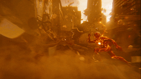 Flash Powerful Move Yellow Lightning GIF