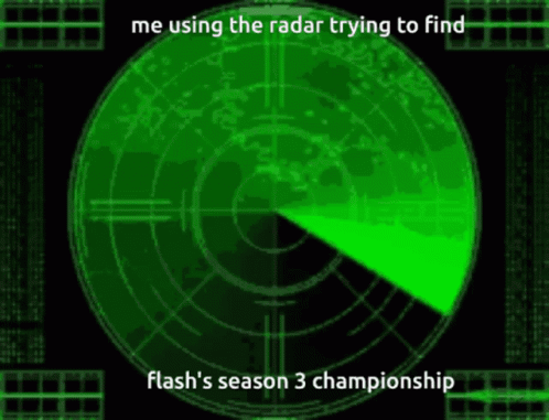 Flash Season 3 Championship Radar GIF