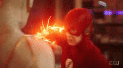Flash Vs Godspeed Fight Diversion GIF