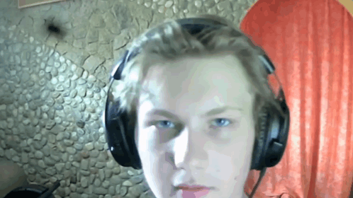 Flashbang On Face Of Streamer GIF