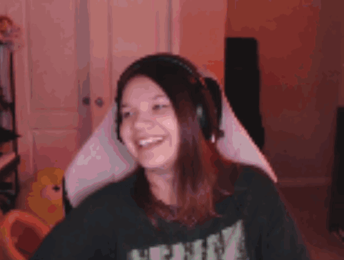 Flashbang Stunning Female Streamer GIF