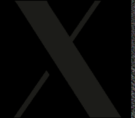 Flashing Giant X Sign Mobile Art GIF