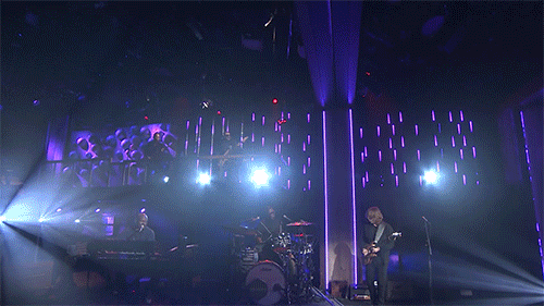 Flashing Lights Tonight Show Singing GIF