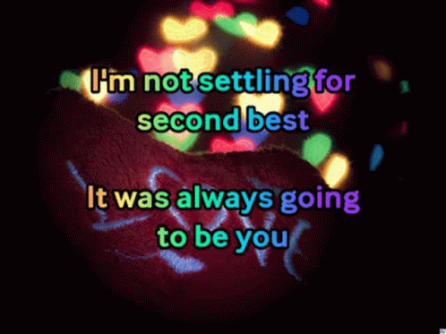Flashing Youre Simply The Best Message GIF