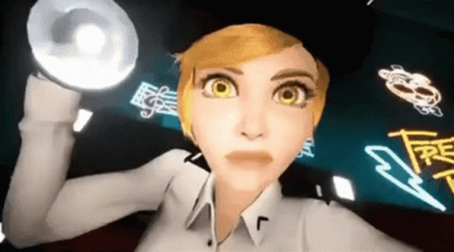 Flashlight On Security  Breach GIF