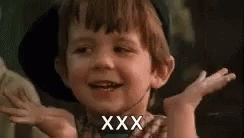 Flattered Little Boy GIF