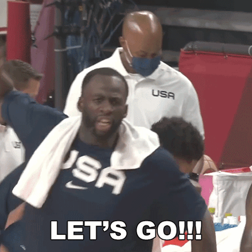 Flava Flav Line Draymond Green Let's Go GIF