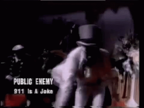 Flava Flav White Suit Dancing GIF