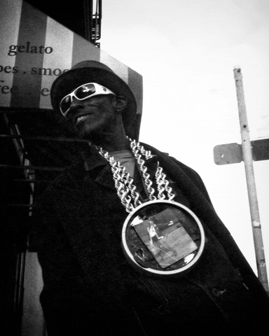 Flavor Flav Black And White GIF