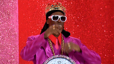 Flavor Flav Rupaul Drag Race Appearance GIF