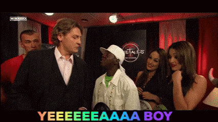 Flavor Flav Telling Yeah Boy To Another Guy GIF