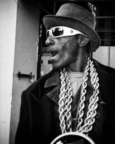 Flavor Flav Wearing Hat And Sunglasses GIF