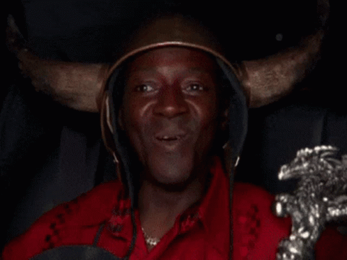 Flavor Flav With A Viking Hat GIF