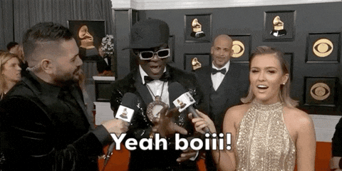 Flavor Flav Yeah Boy Grammys 2020 GIF