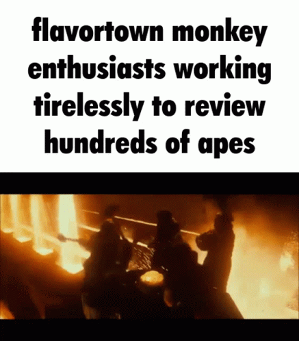 Flavortown Monkey Enthusiast Reviewing Hundreds of Apes