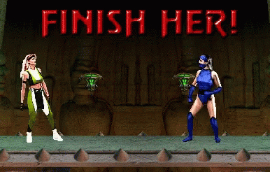 Flawless Victory Kitana Wins Peidality GIF