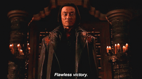 Flawless Victory Of Shang Tsung Mortal Combat GIF