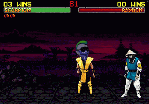 Flawless Victory Scorpion Wins Toasty GIF