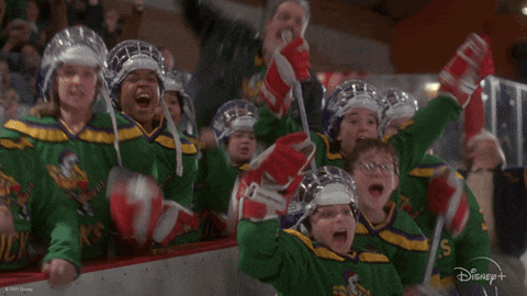Flawless Victory The Mighty Ducks We Won GIF