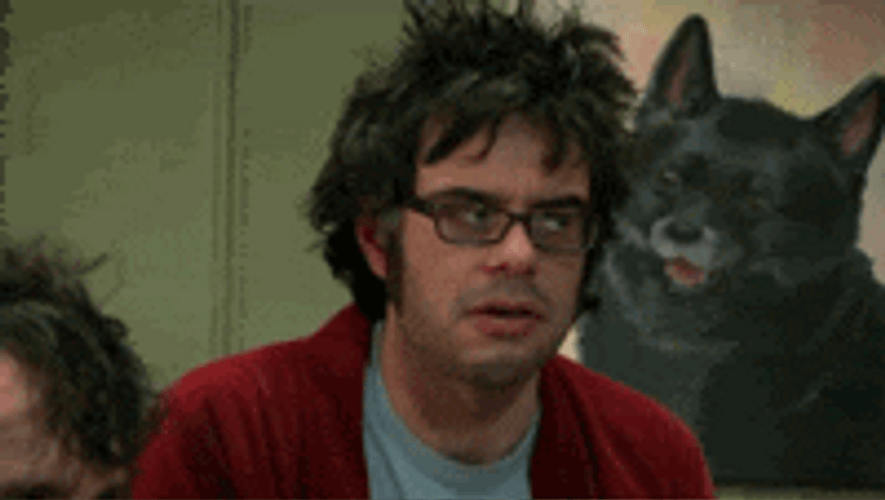 Flight Of The Conchords Annoyed Stare GIF