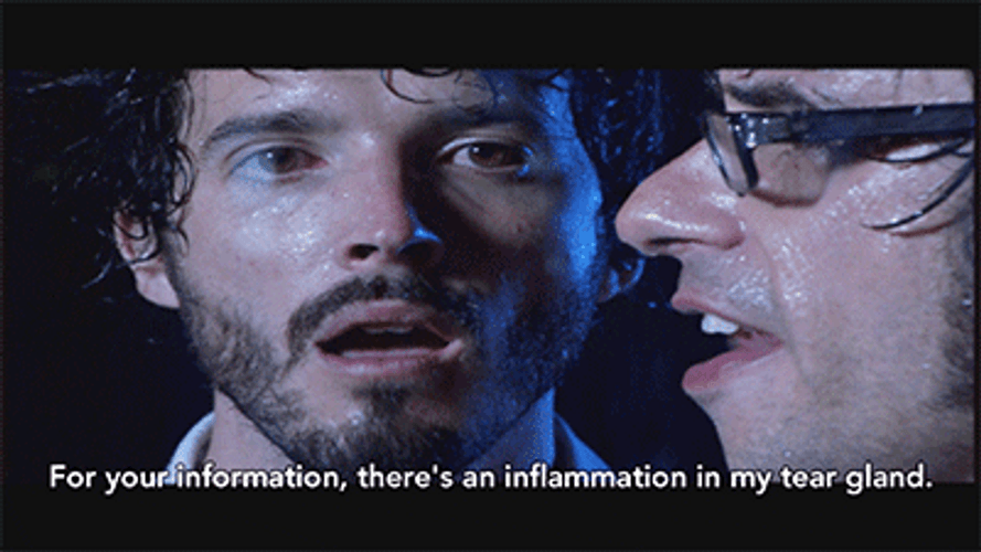 Flight Of The Conchords Crying In The Rain GIF