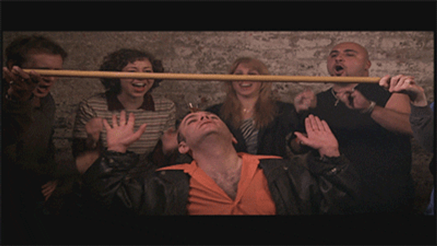 Flight Of The Conchords Drunk Party GIF