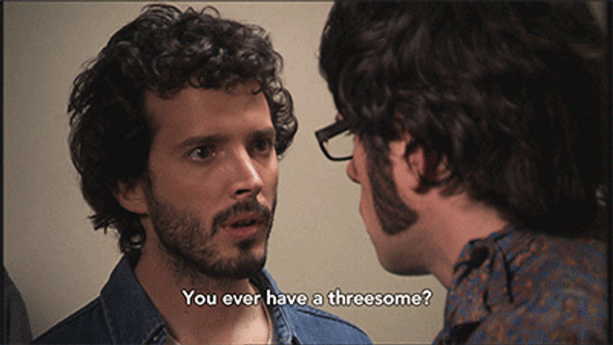 Flight Of The Conchords Nearly Threesome GIF