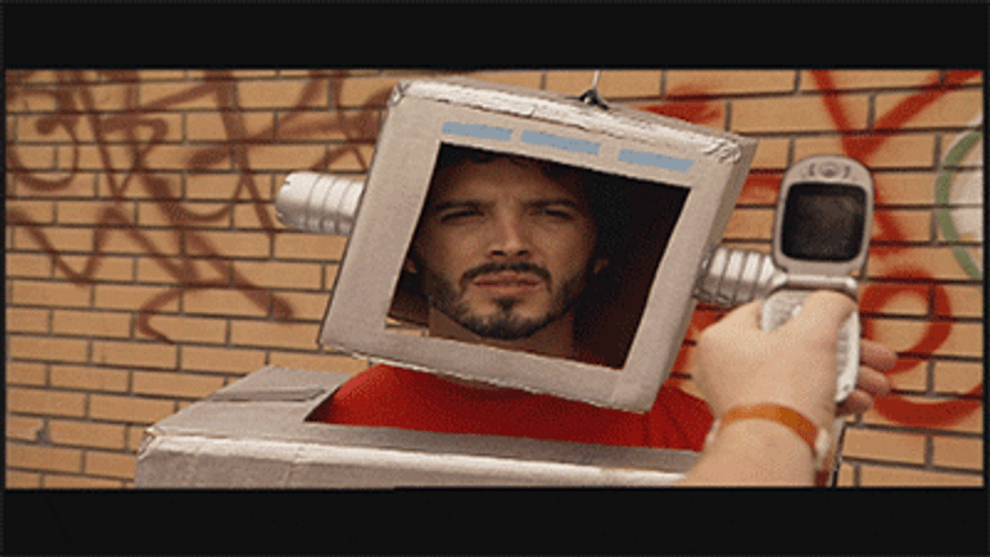 Flight Of The Conchords Robot Costume GIF