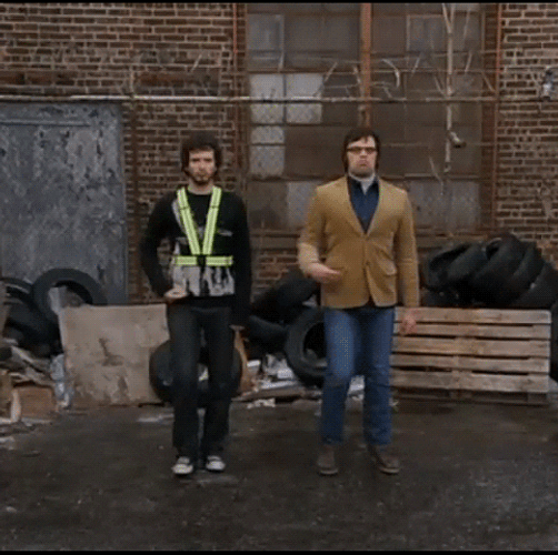 Flight Of The Conchords Street Dance GIF