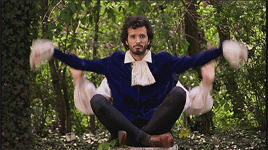 Flight Of The Conchords Waving Dance GIF