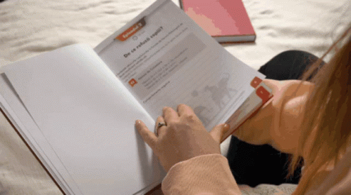 Flip Page Agenda Notebook GIF