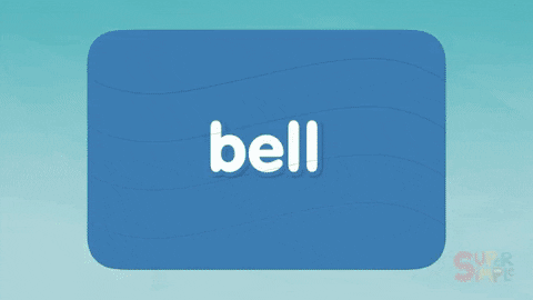 Flipping Ringing Bell Graphics Art GIF