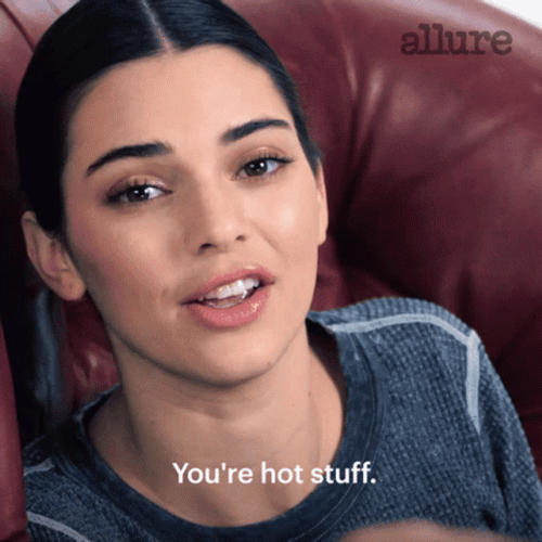 Flirt Kendall Jenner Saying You're Hot GIF