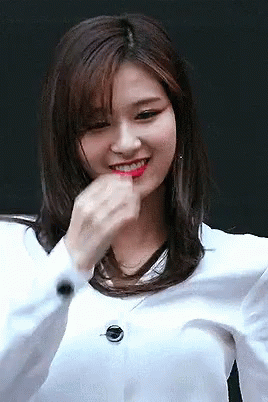 Flirty Japanese Singer Sana GIF