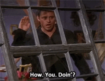 Flirty Matt Leblanc How You Doin GIF
