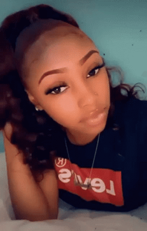 Flirty Youtuber Pulling Hair Out GIF