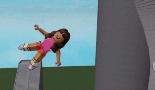 Roblox Character Floating 360 Degrees GIF