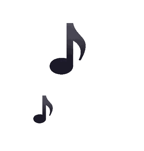 Floating Music Notes