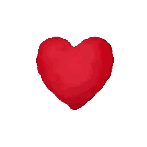 Floating Red Heart