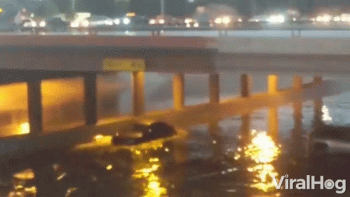 Flooded Area Viralhog GIF