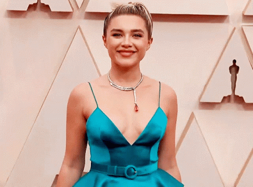 Florence Pugh Hi How You Doing GIF