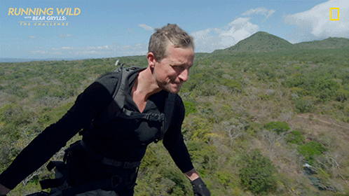 Florence Pugh There's Bear Nat Geo GIF