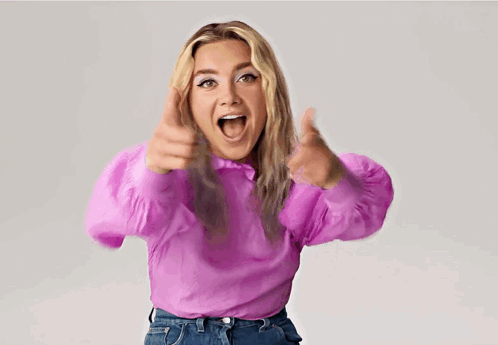 Florence Pugh You Are Awesome Sauce GIF