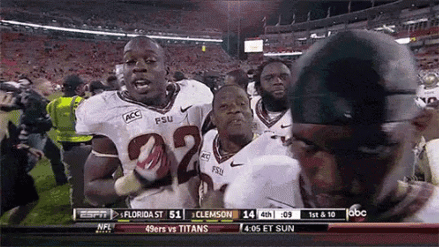 Florida State Playing Around The Camera GIF