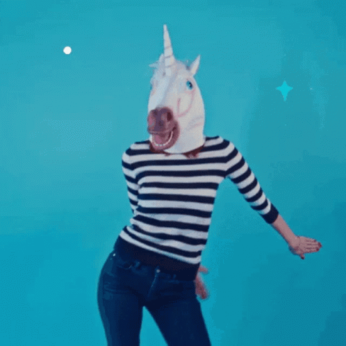 Floss Dance Pink Fluffy Unicorns Dancing On Rainbows GIF