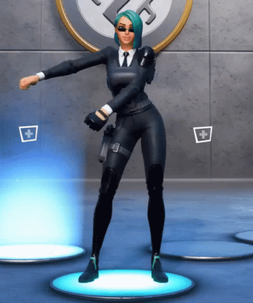 Flossing Envoy Fortnite Dances GIF