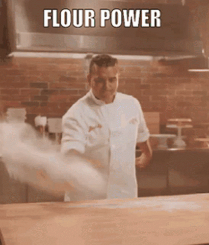 Flour Power Baking GIF