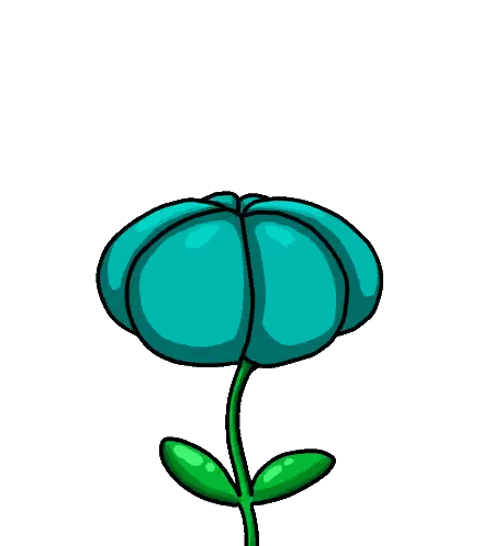 Flower With Cute Text
