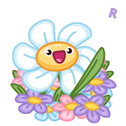 Flower With Gunaydin Text